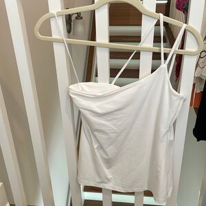 Super cute for summer white tank worn once. Brand is Susana Monaco